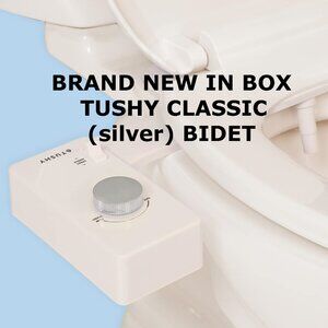 Tushy Classic Bidet (silver) New in box